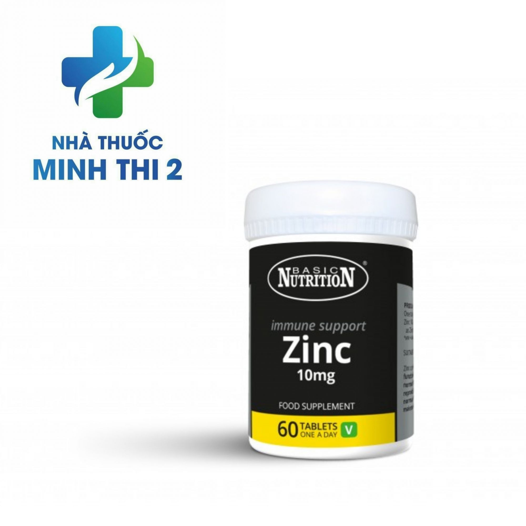 Viên uống Basic Nutrition Zinc 10mg